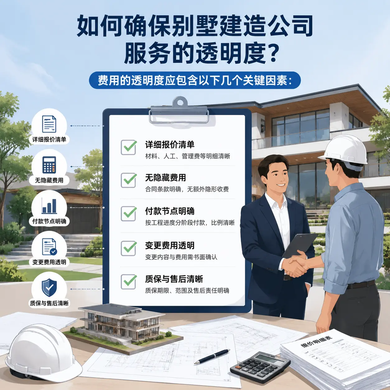 在 都匀 如何确保别墅建造公司服务的透明度?