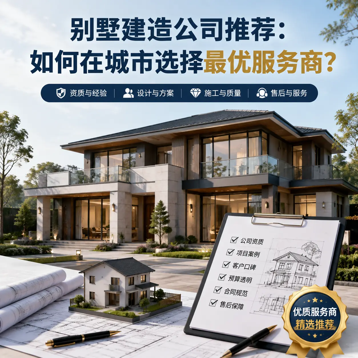 别墅建造公司推荐：如何在 都匀 选择最优服务商？