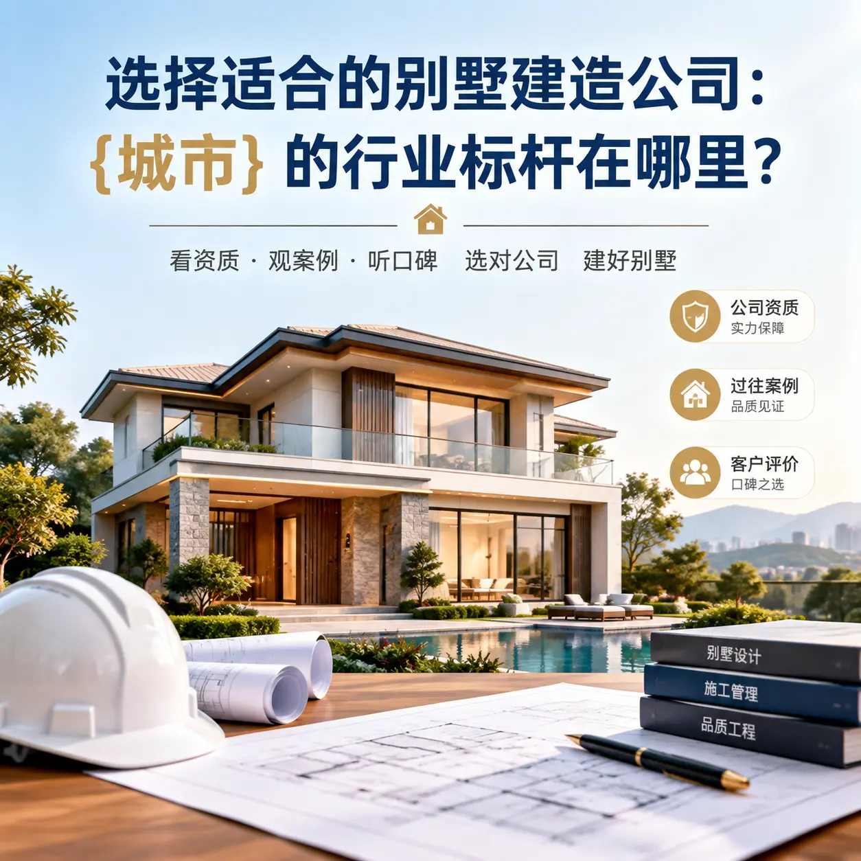 选择适合的别墅建造公司： 都匀 的行业标杆在哪里？
