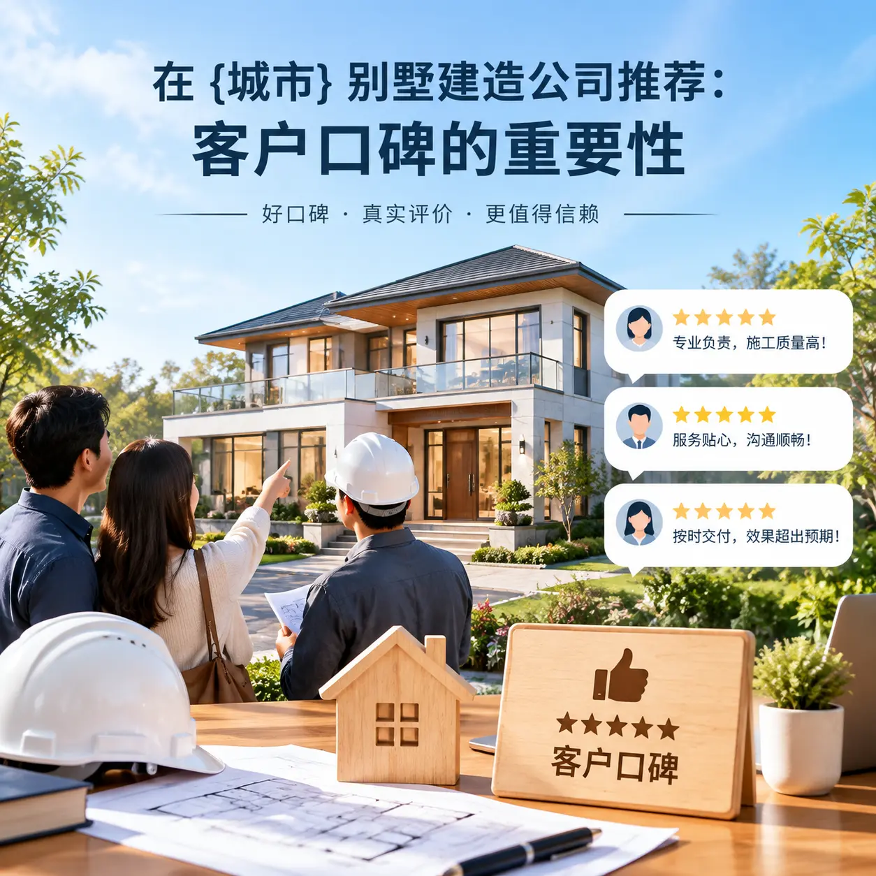 在 都匀 别墅建造公司推荐:客户口碑的重要性