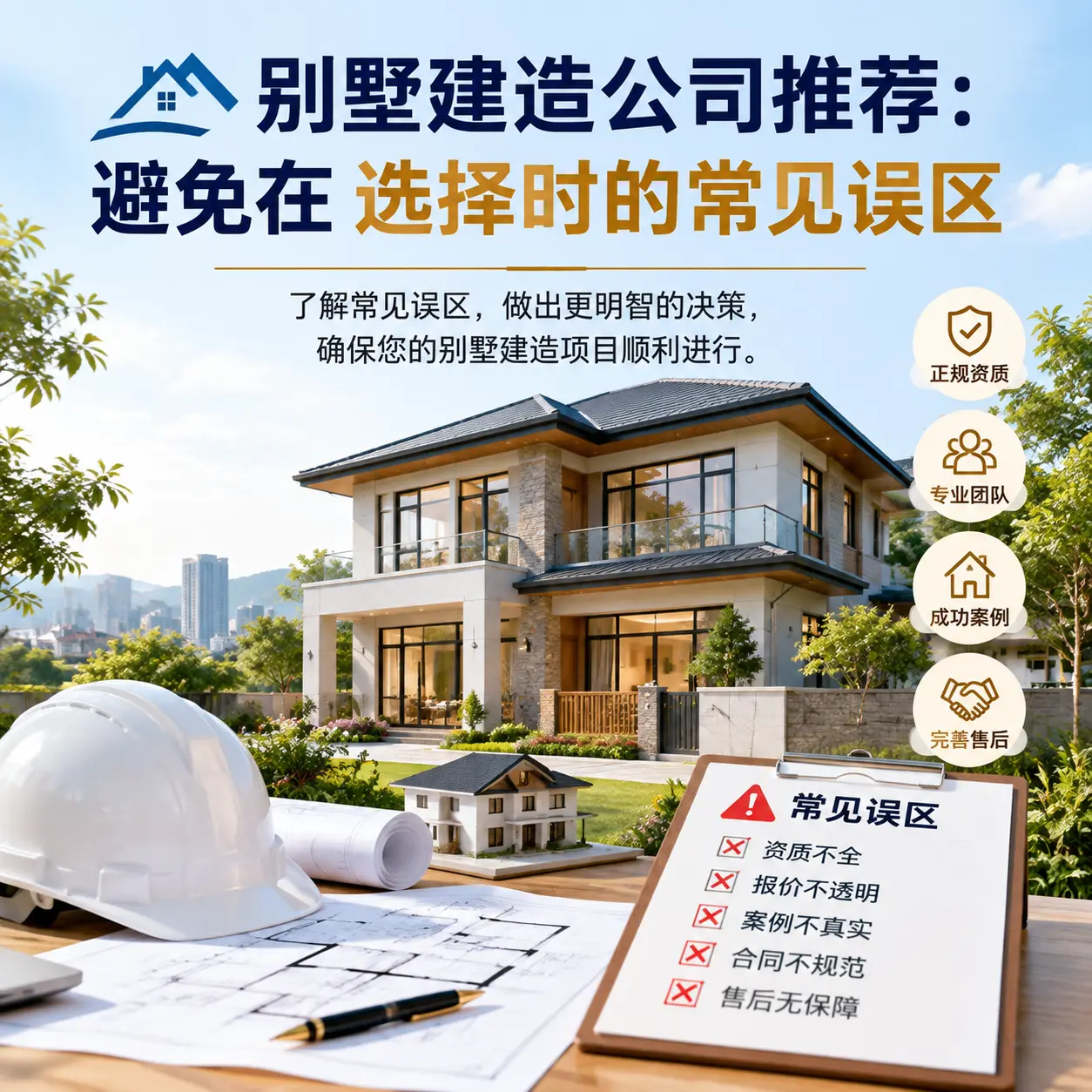 别墅建造公司推荐：避免在 都匀 选择时的常见误区