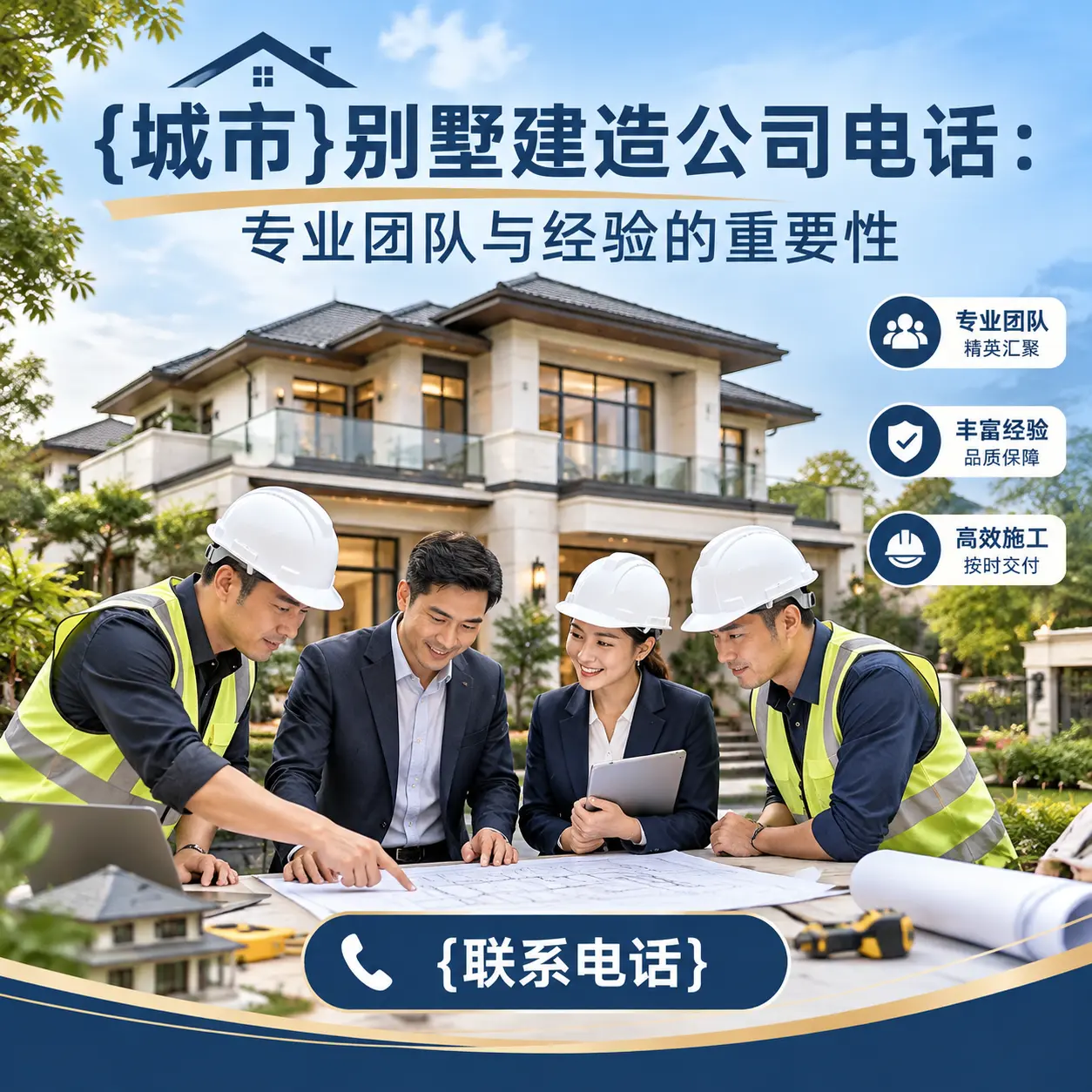 都匀别墅建造公司电话:专业团队与经验的重要性