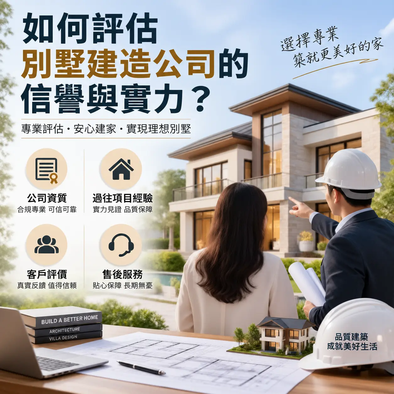如何评估 都匀 别墅建造公司的信誉与实力？