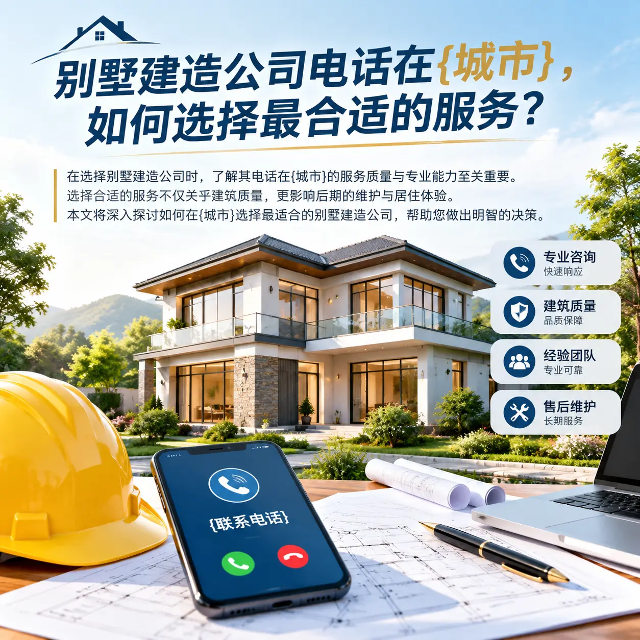 别墅建造公司电话在都匀，如何选择最合适的服务？