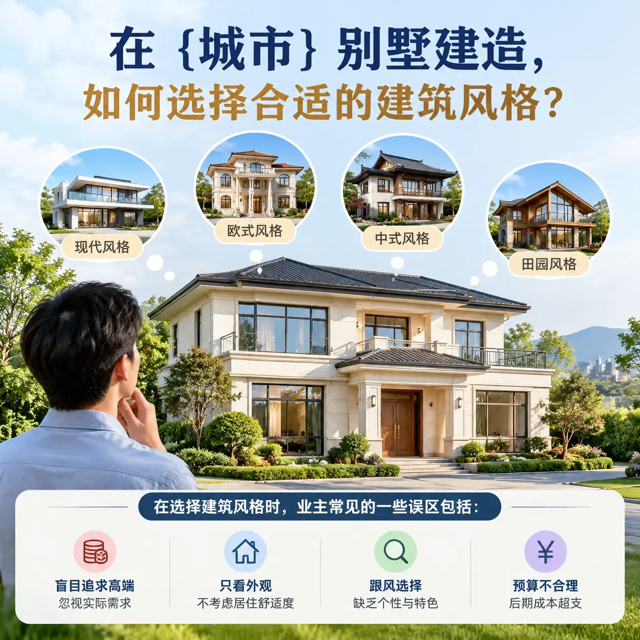 在 都匀 别墅建造,如何选择合适的建筑风格?