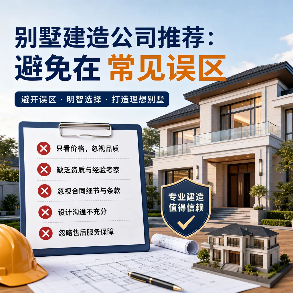 别墅建造公司推荐：避免在 都匀 的常见误区